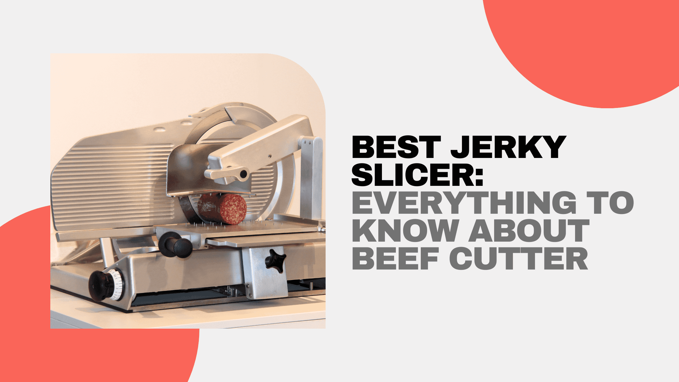 Weston Manual Support Beef Jerky Slicer, Quick and Easy Operation For Cuts  Up To 5” Wide x 1.25” Thick, Durable Aluminum Construction, Stainless Steel